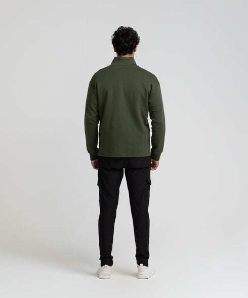 Men's Tech Spacer Mock Neck Sweatshirt